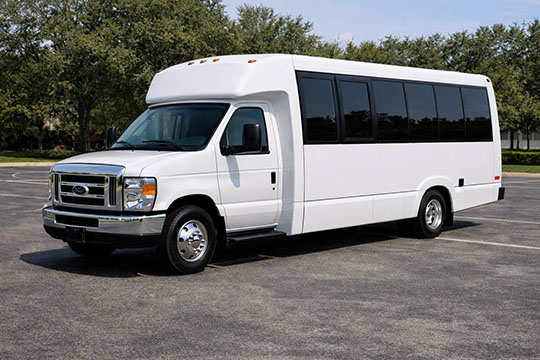 18-passenger minibus available for charter in Albany, NY